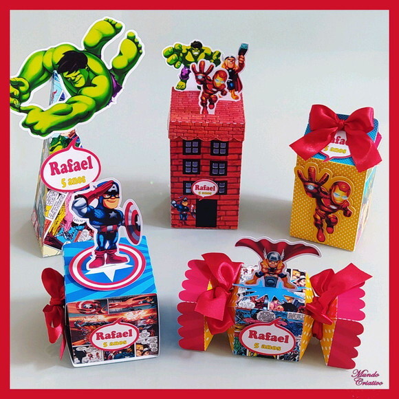 Kit Personalizado Vingadores