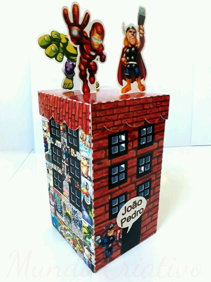 Kit Personalizados Avengers