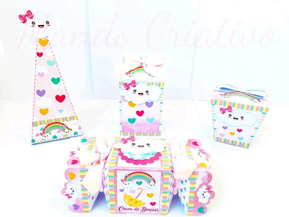 Kit Personalizados Chuva de Bênçãos