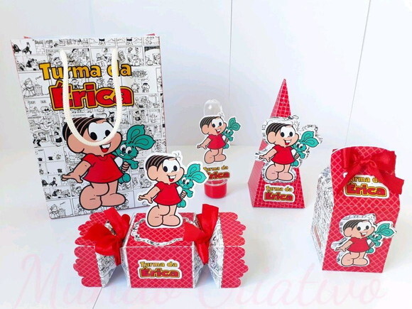 Kit Personalizados da Mônica
