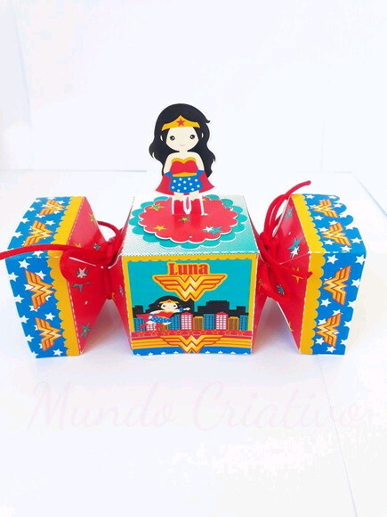 Kit Personalizados Mulher Maravilha