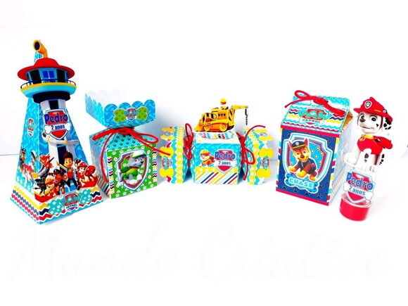 Kit Personalizados Patrulha Canina