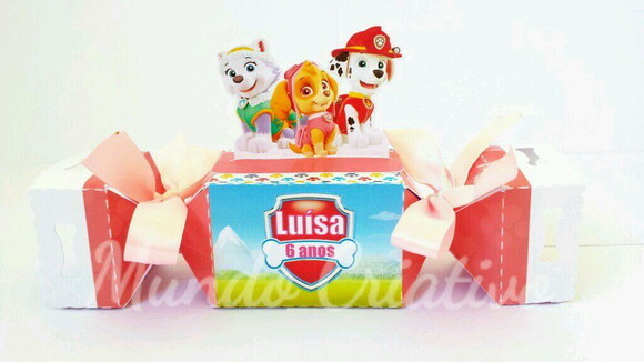 Kit Personalizados Patrulha Canina Rosa