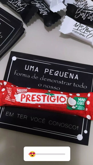 Lembrancinha Chocolate
