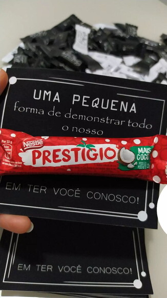 Lembrancinha Chocolate