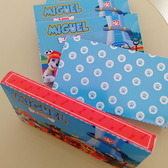 Porta Kit Kat Patrulha Canina