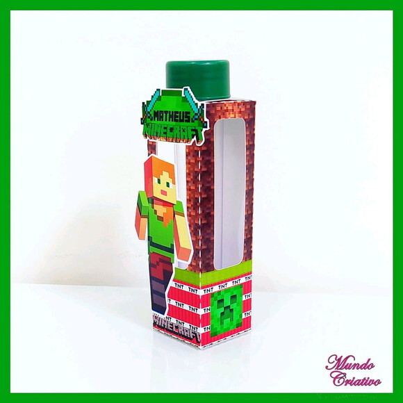 Porta Tubete Minecraft