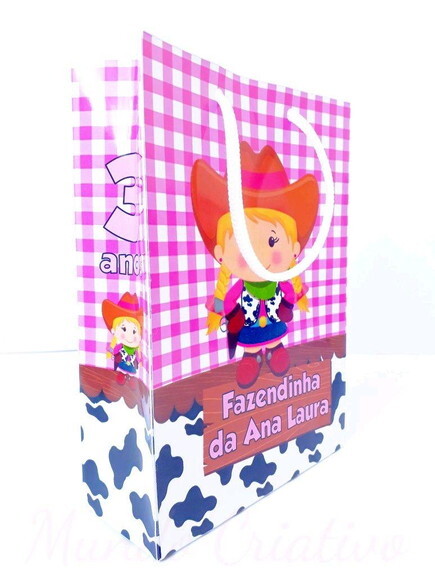 Sacolinha Fazendinha Menina