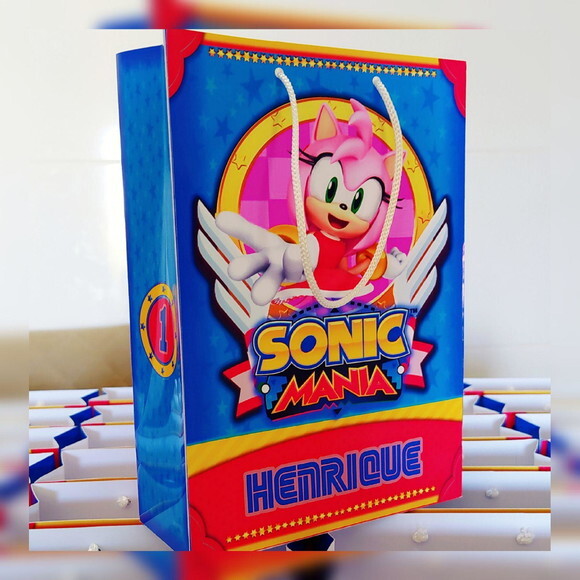 Sacolinha Sonic e Amy