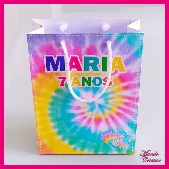 Sacolinha Tie Dye