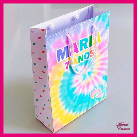 Sacolinha Tie Dye