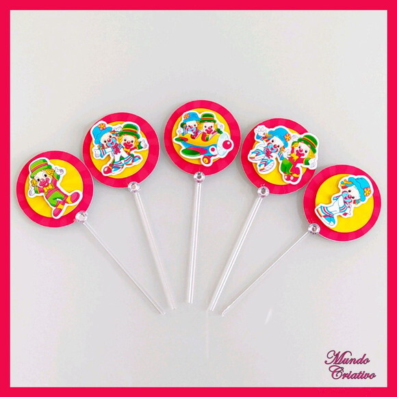 Toppers para docinhos Patati Patatá