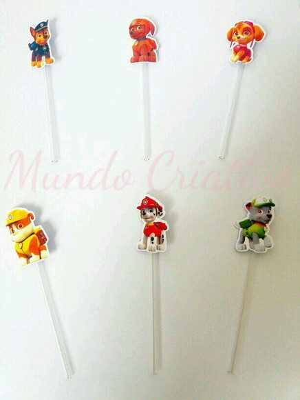 Toppers para docinhos Patrulha Canina