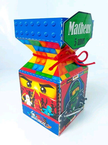Caixa Bala Ninjago