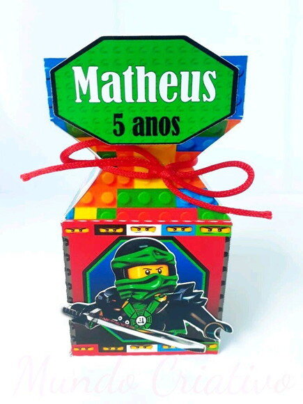 Caixa Bala Ninjago
