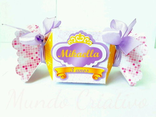 CAIXA BALA PRINCESA SOFIA
