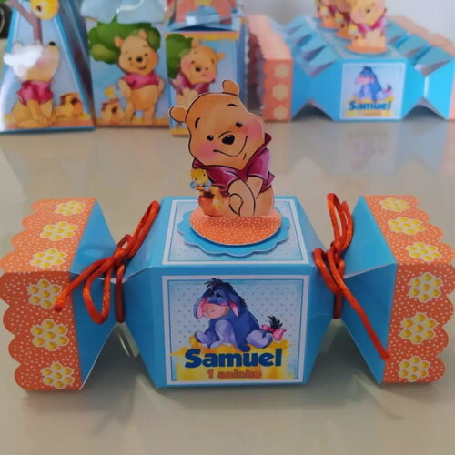 Caixa Bala Ursinho Pooh