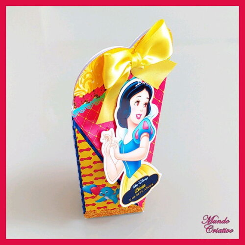 Caixa Coração Branca de Neve