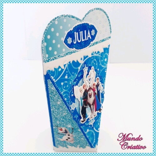 Caixa Coração Frozen