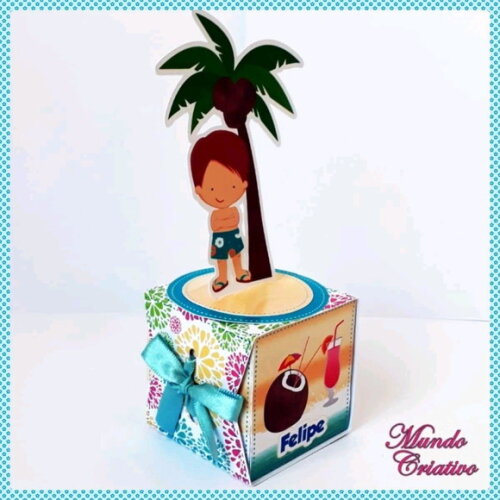Caixa Cubo Praia