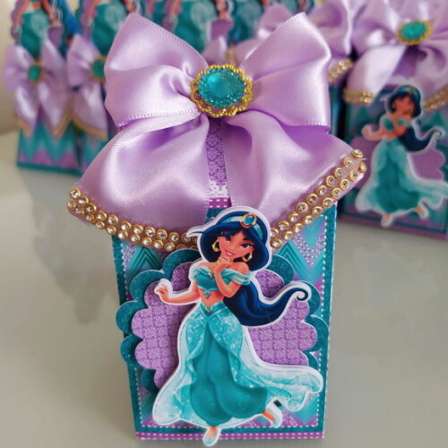 Caixa Luxo Princesa Jasmine
