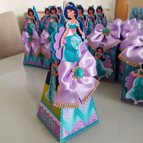 Caixa Luxo Princesa Jasmine