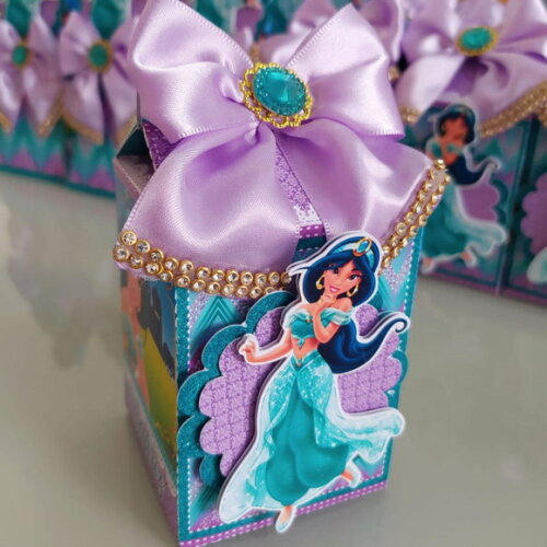 Caixa Luxo Princesa Jasmine
