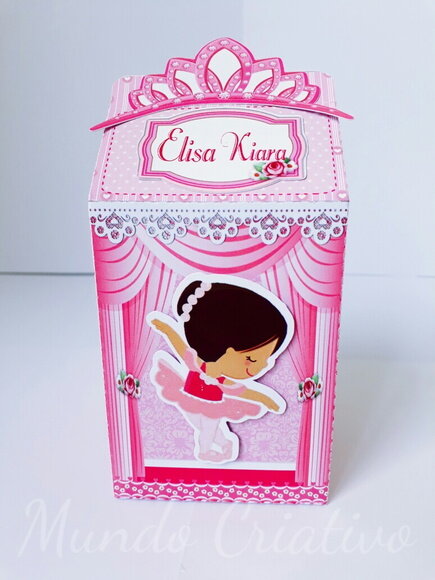 Caixa Milk Bailarina