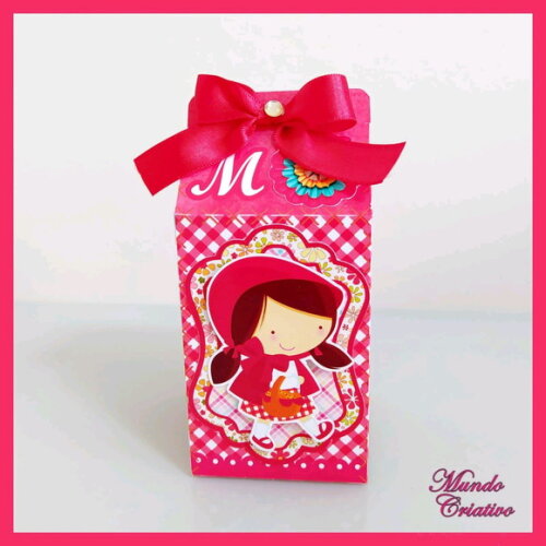 Caixa Milk Chapeuzinho Vermelho