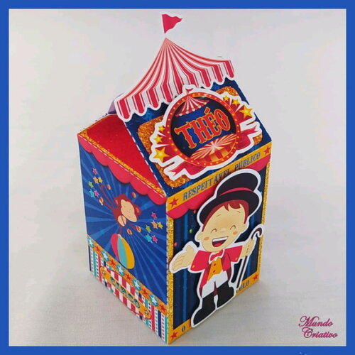 Caixa Milk Circo