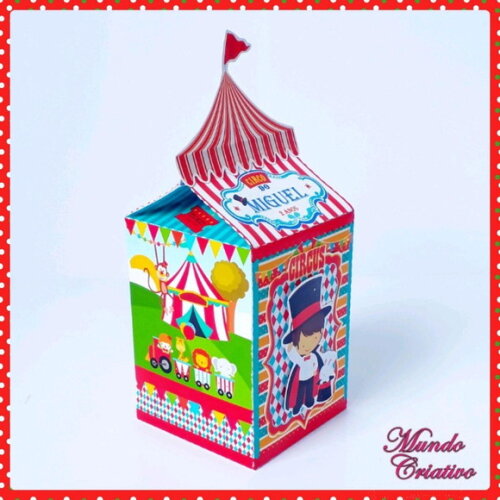 Caixa Milk Circo