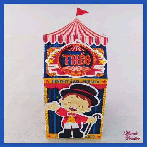 Caixa Milk Circo