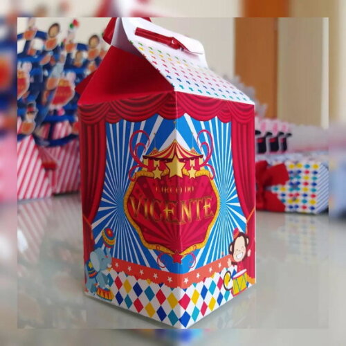 Caixa Milk Circo