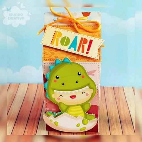 Caixa Milk Dinossauro Baby