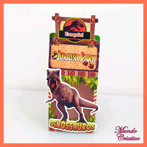Caixa Milk Dinossauros