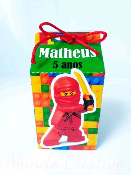 Caixa Milk Lego Ninjago