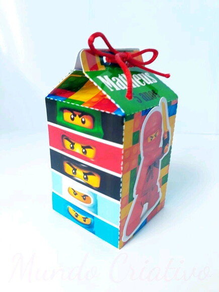 Caixa Milk Lego Ninjago