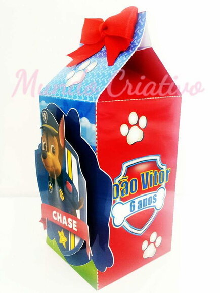 Caixa Milk Patrulha Canina