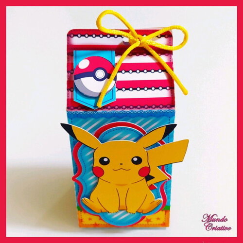 Caixa Milk Pokemon