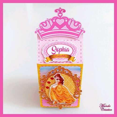 Caixa Milk Princesa Bela
