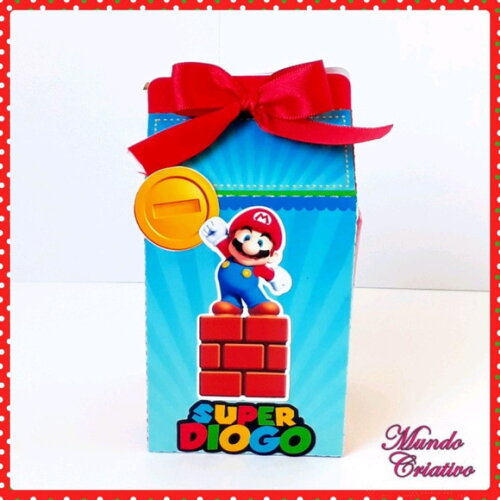 Caixa Milk Super Mário