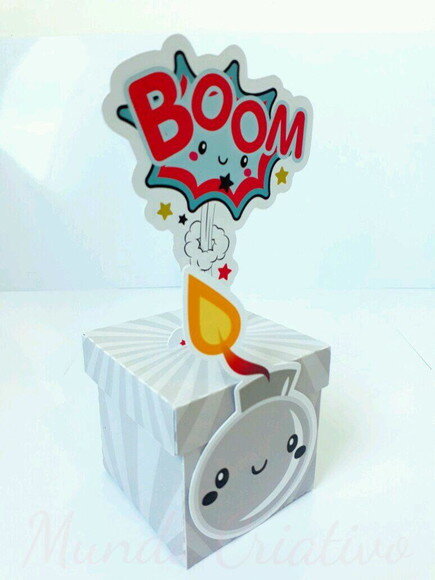 Caixa Personalizada BOOM