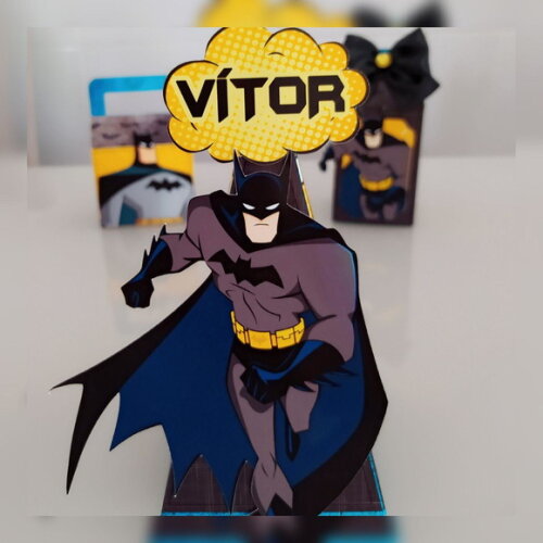 Caixa Pirâmide Batman