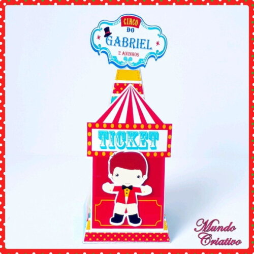 Caixa Pirâmide Circo