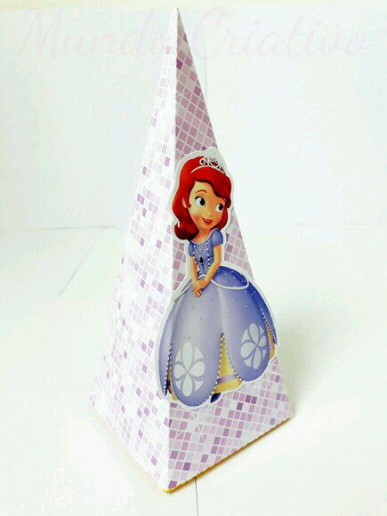 CAIXA PIRÂMIDE PRINCESA SOFIA
