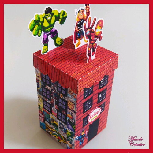 Caixa Prédio Vingadores