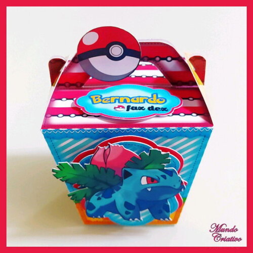 Caixa Sushi Pokemon