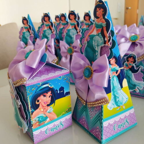 Caixas Luxo Princesa Jasmine