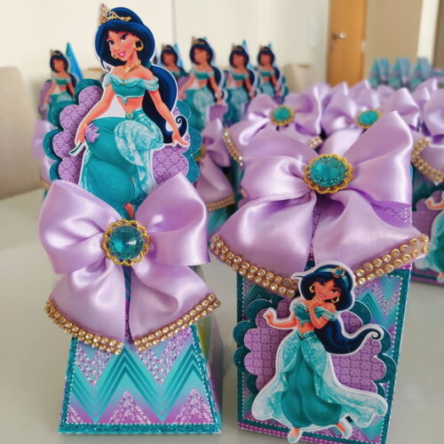 Caixas Luxo Princesa Jasmine