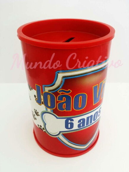 Cofrinho Patrulha Canina